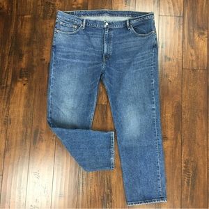 LEVI’S 514 Men’s Jeans Straight Leg Stretch Size 48 x 32 Medium Wash